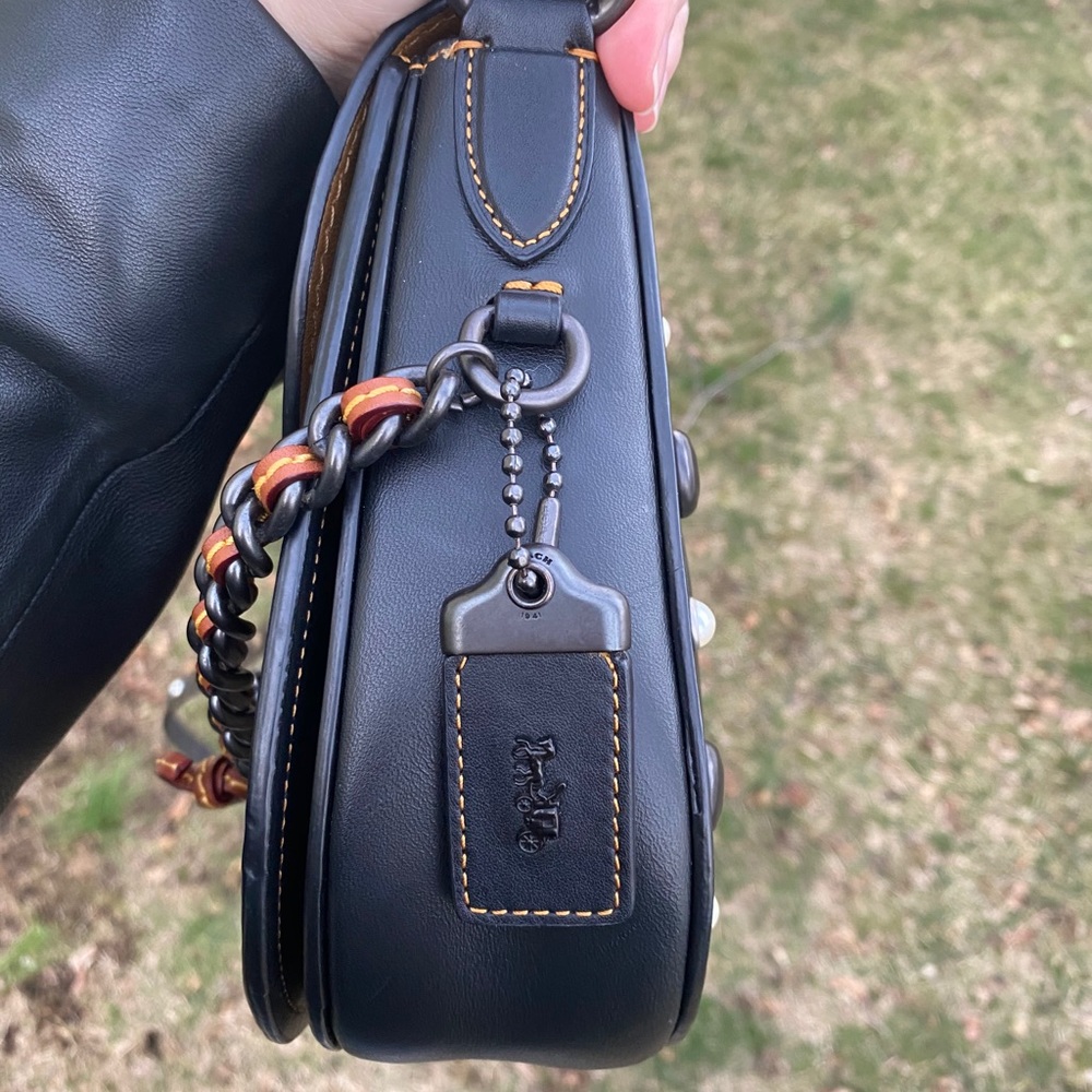 Coach 1941 Turnlock Western Saddle Bag - Picture 3 of 15